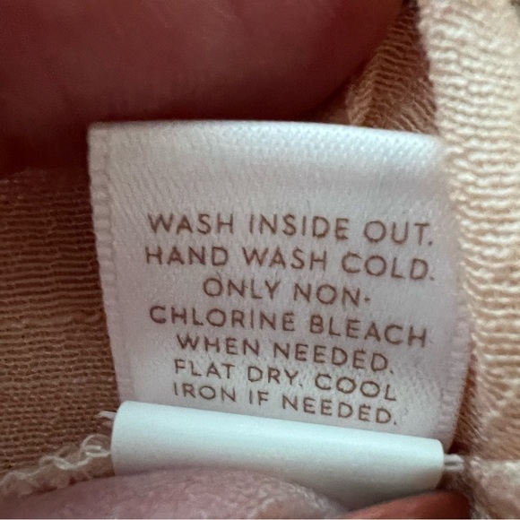 LC LAURA CONRAD Sheer Peach Square Neck Peasant Boho Top Women's Size M - Picture 16 of 16